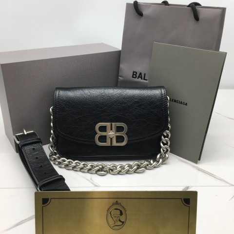 발렌시아가 BB 소프트 스몰 플랩백