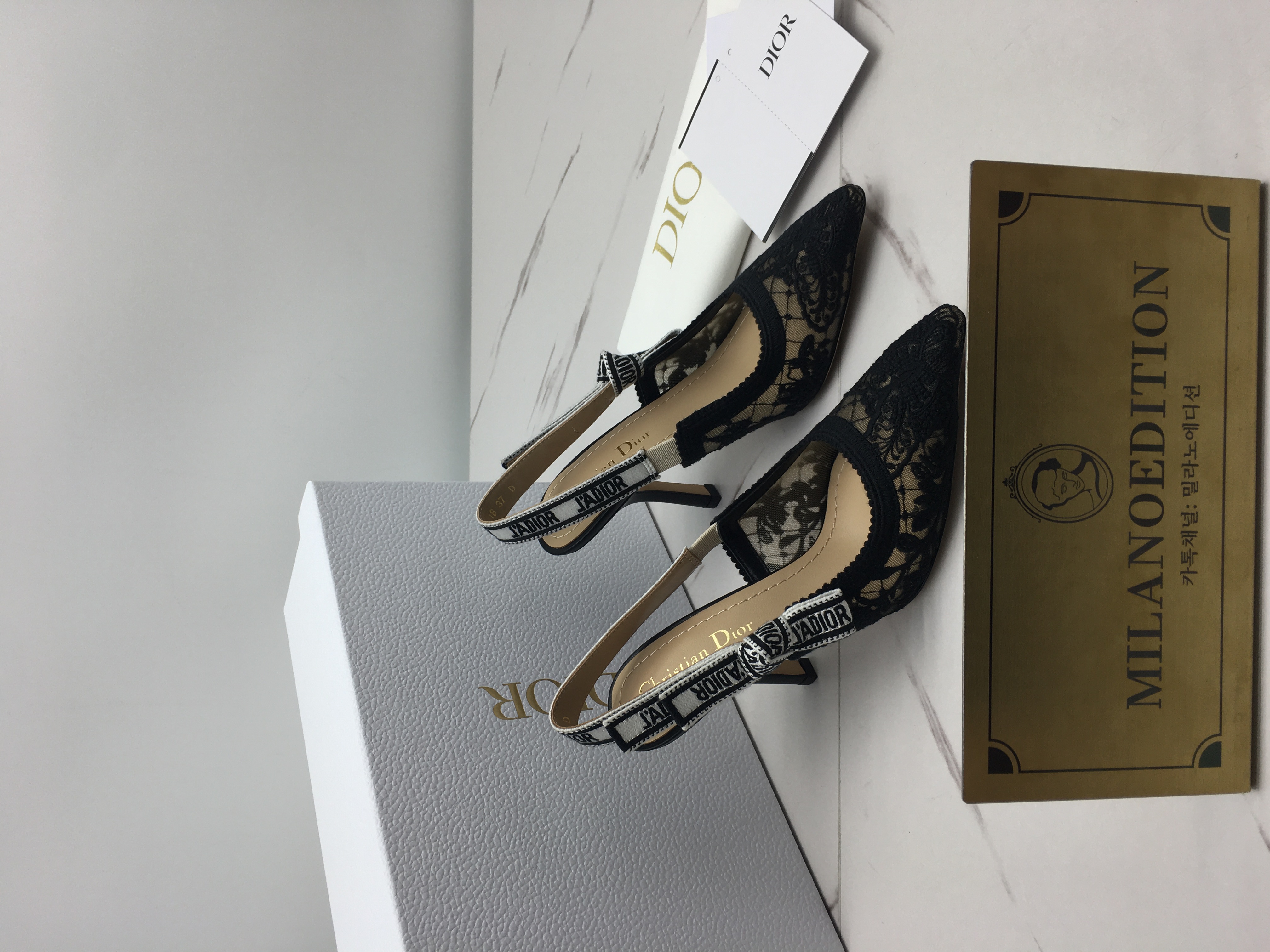 디올 쟈디올 슬링백 (굽 9.5cm) (upgrade ver.)