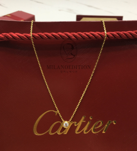 까르띠에 cartier 다무르 목걸이 (컬러 옐로우골드)