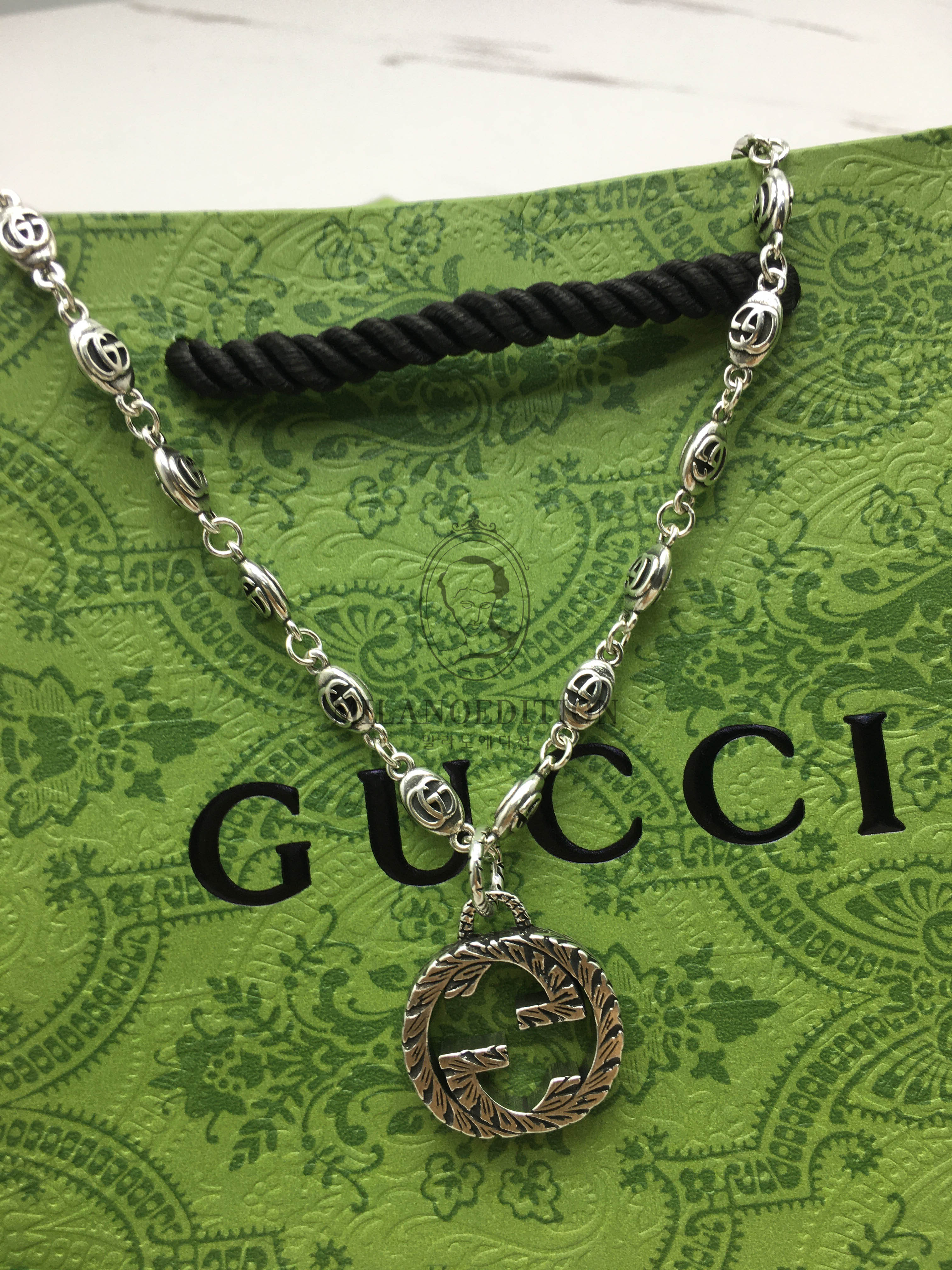 구찌 gucci 앵거 포레스트 목걸이
